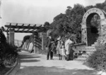 Group outside Karitane Hospital, Wellington