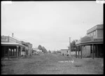 Main street, Tuakau township