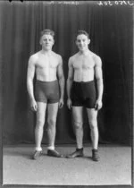 Mr Grime & Mr C. Purdy, boxers
