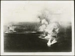 During an aerial battle at sea