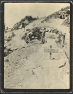 Graves near a bivouac, Gallipoli peninsula, Turkey