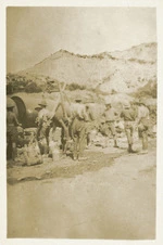 Soldiers at water point, Gallipoli, Turkey