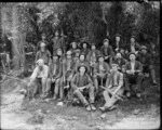 Miners from Pennyweight Town, Taitapu Gold Estate, Taitapu