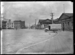 The square outside the Invercargill Railway Station, 1925
