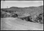 View across a bridge near Oropi, 1928.