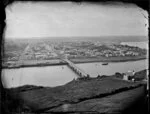 On Durie Hill, looking towards the town of Whanganui