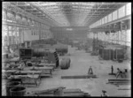 View of one of the Hutt Railway Workshops at Woburn, circa 1929