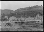 Victory Bridge across the Whanganui River at Taumarunui, 1921
