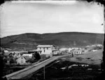 Looking towards the Courthouse, with Albion Hotel, Wanganui