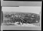 View from St Johns Hill looking toward Durie Hill, Whanganui