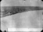 Panorama view of Aramoho district from Shakespeare Cliff, Whanganui