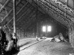 Interior of Tokanganui-A-Noho meeting house in Te Kuiti