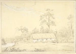 Smith, William Mein, 1799-1869 :Whare Kaka. [1840s?]
