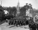 Procession celebrating the Diamond Jubilee in Nelson