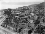 Part 3 of a 13 part panorama of Wellington, showing the suburb of Mt Victoria and the surrounding area