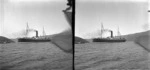 Steam ship Mararoa in Akaroa Harbour