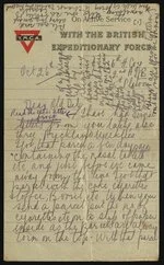Taylor, Charles Brian, 1897-1918 : Letters