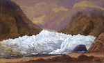 [Fox, William] 1812-1893 :Francis Joseph glacier, Waiho River, Westland, New Zealand. [1872]