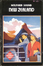 Bridgman, George Frederick Thomas, 1897?-1966: Milford Sound New Zealand. [New Zealand] Gov[ernmen]t Tourist Dep[artmen]t [ca 1935].