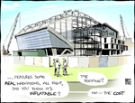 Smith, Hayden James, 1976- :[Costs of Dunedin's new stadium] 3 March 2011