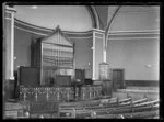 Vivian Street Baptist Church pipe organ and pews