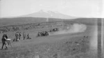 Artillery target practice at Waiouru Army Training Camp