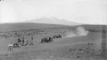 Artillery target practice at Waiouru Army Training Camp