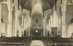 Interior of St Patrick's Catholic church, Palmerston North - Photograph taken by David James Aldersley