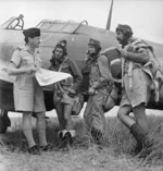 Elias, M D, fl 1943: Members of the Royal Air Force in Tunisia