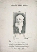 [Hutchison, William] 1820-1905 :The Laird of Rabbitboro' No. 3. [Wellington, 1881] The Wellington Advertiser supplement. [Signed] Phizog
