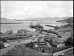 Lyttelton wharves