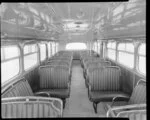 Interior of Greyhound bus