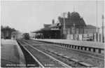 [Postcard] :Railway Station, Petone. A 3665 [photograph by David Aldersley. ca 1916]