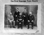 The first Kaponga Town Board