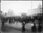 Opening of the electric tramway, Christchurch