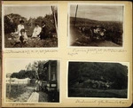 Johnson, Sanders and Hall families, and motor trip over Rimutaka Range