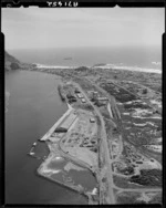 Aerial view of the port of Mount Maunganui - Photograph taken by Gregor Riethmaier