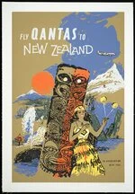 Qantas Airways Ltd :Fly Qantas to New Zealand, in association with TEAL [1950s?]
