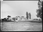 Street view at Ngaruawahia, ca 1910