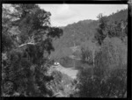 Launch on the river, Mokau