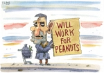 Slane, Christopher, 1957-:Will work for peanuts. 15 April 2011