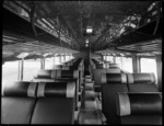 Interior of a Leyland bus operated by Newman Brothers