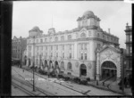 General Post Office and the Queen Street Railway Station, Auckland