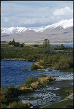 View of Lake Tekapo and Lake MacGregor