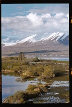 View of Lake Tekapo and Lake MacGregor