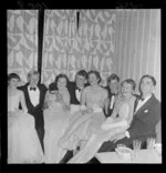 Guests at a debutante dance, Hutt Valley