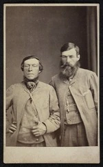 Portrait of two unidentified men