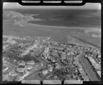 View over the suburb of Rongotai with Wellington Airport and Lyall Bay beyond, Wellington City