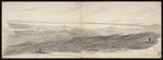 Backhouse, John Philemon 1845-1908 :Manukau Harbor from Onehunga to the Heads from the top of Mt Eden, Auckland. 30.6.[18]71.