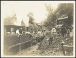 Barclay locomotive Joan on Maymorn tramway
